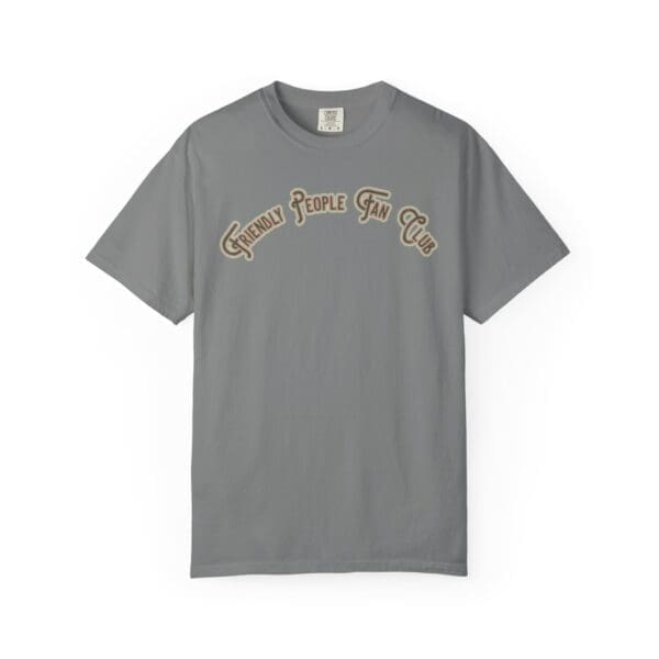 Friendly People Fan Club Heavyweight T-Shirt - Image 7