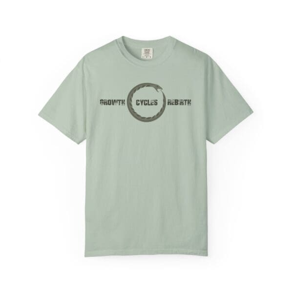 Growth, Cycles, Rebirth - Ouroboros Heavyweight T-Shirt - Image 11