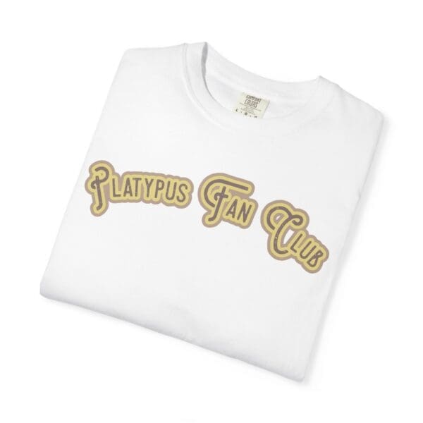 Platypus Fan Club Heavyweight T-Shirt - Image 4