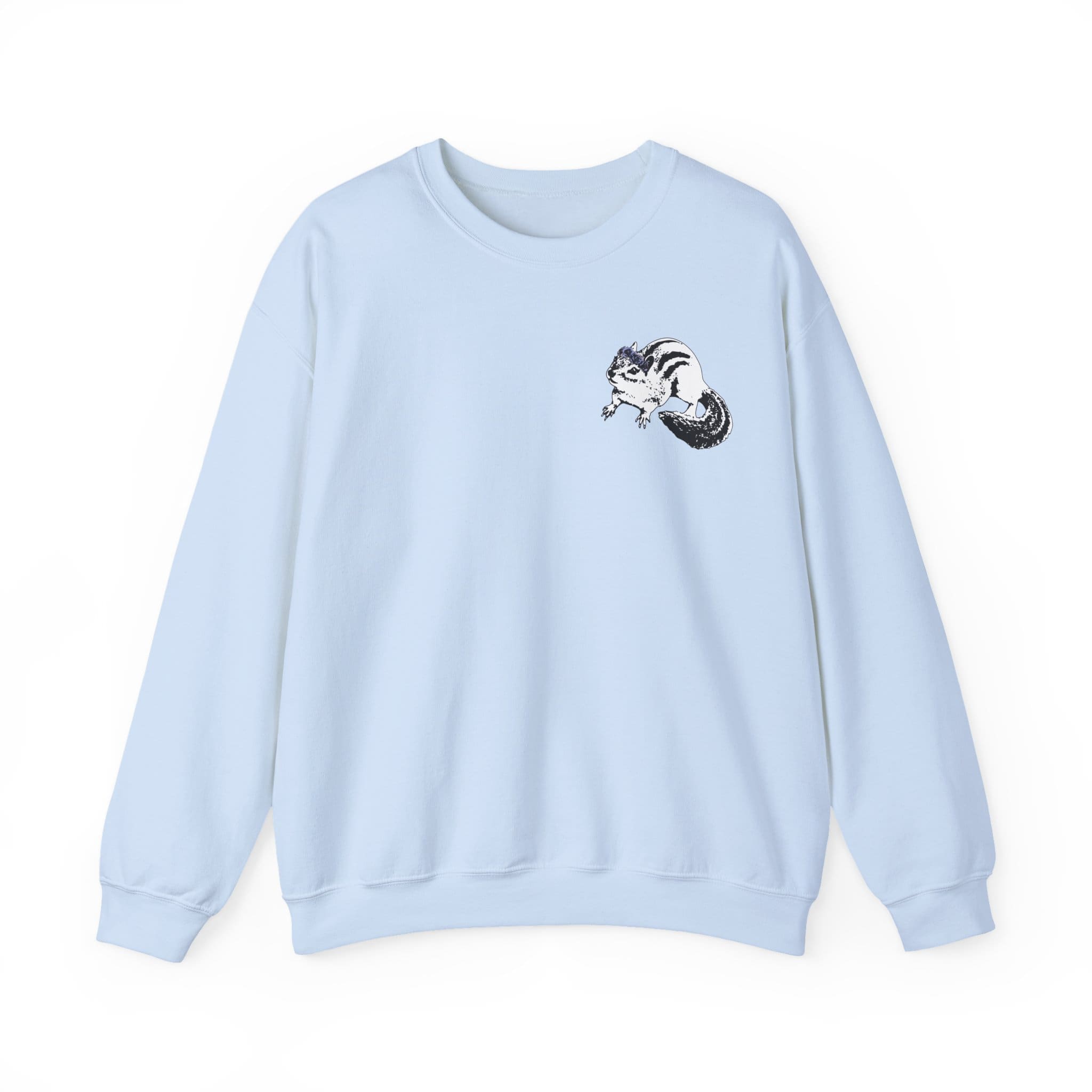 Chipmunk Flower Princess Crewneck Sweatshirt - Image 15