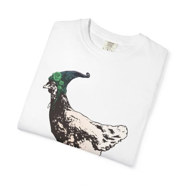 Pixie Chicken Heavyweight T-Shirt - Image 4