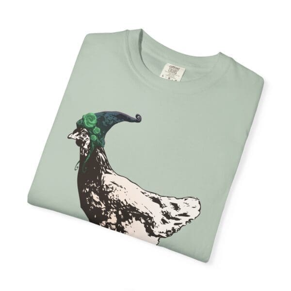 Pixie Chicken Heavyweight T-Shirt - Image 8