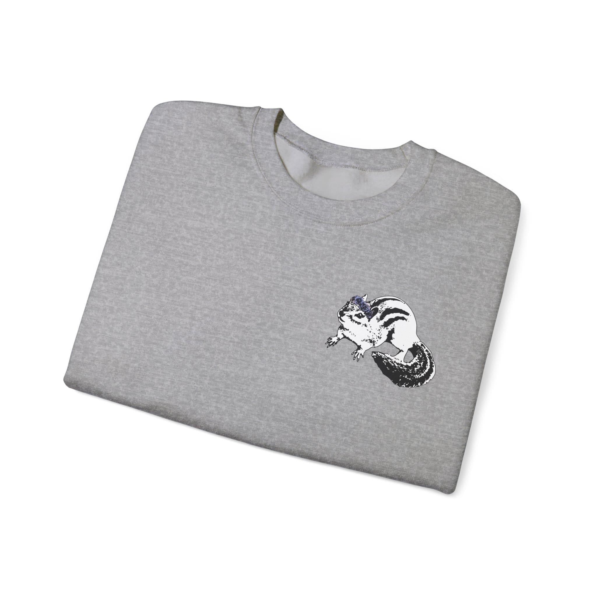 Chipmunk Flower Princess Crewneck Sweatshirt - Image 8