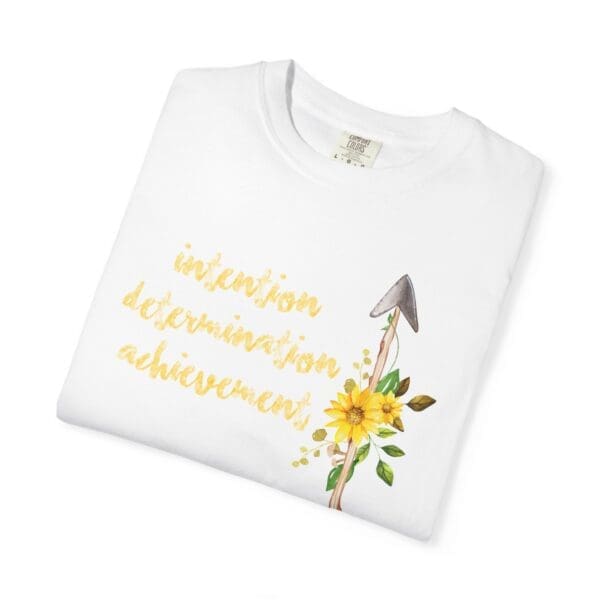 Intention, Determination, Achievement - Up Arrow Heavyweight Tee - Image 4