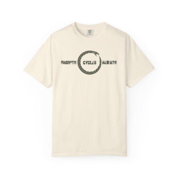 Growth, Cycles, Rebirth - Ouroboros Heavyweight T-Shirt - Image 7
