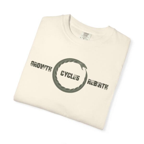 Growth, Cycles, Rebirth - Ouroboros Heavyweight T-Shirt - Image 8