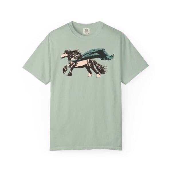 Horse Hero Heavyweight T-Shirt - Image 11