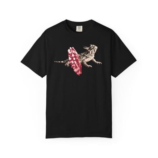 Dancing Horned Lizard Heavyweight T-Shirt - Image 20