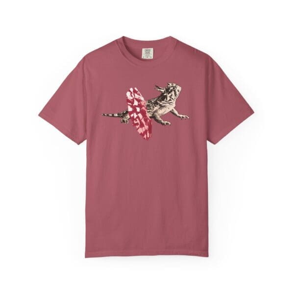 Dancing Horned Lizard Heavyweight T-Shirt - Image 16