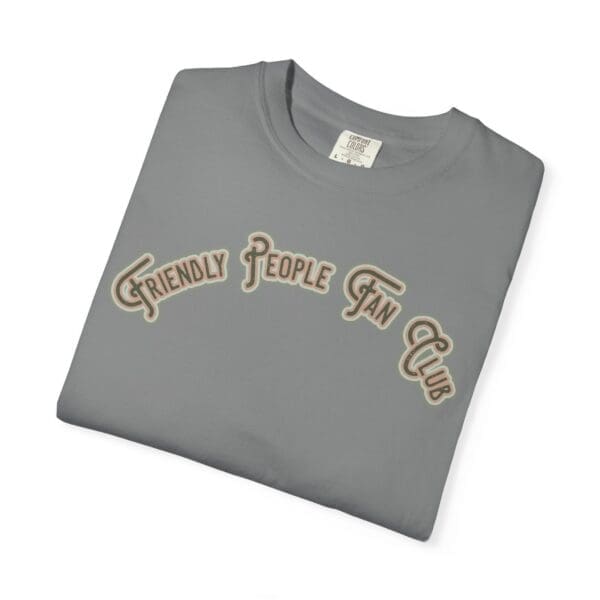 Friendly People Fan Club Heavyweight T-Shirt - Image 8