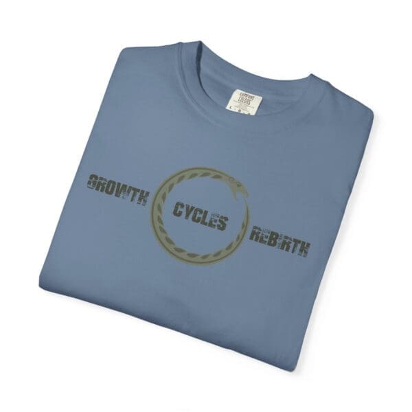 Growth, Cycles, Rebirth - Ouroboros Heavyweight T-Shirt - Image 17