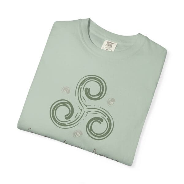 Connection, Growth, Awakening - Triskelion Heavyweight T-Shirt - Image 13