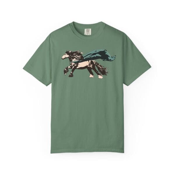 Horse Hero Heavyweight T-Shirt - Image 15