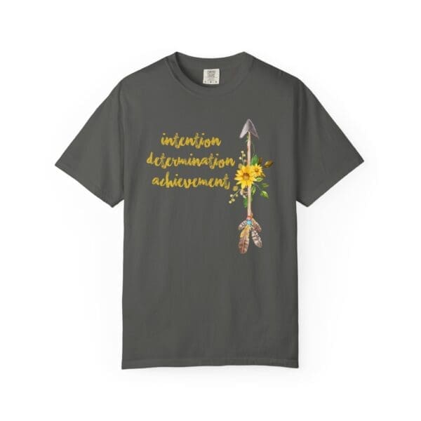 Intention, Determination, Achievement - Up Arrow Heavyweight Tee - Image 7