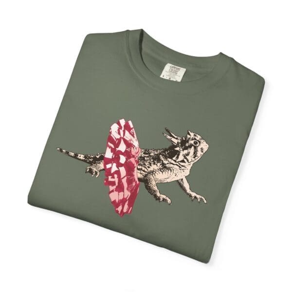Dancing Horned Lizard Heavyweight T-Shirt - Image 13