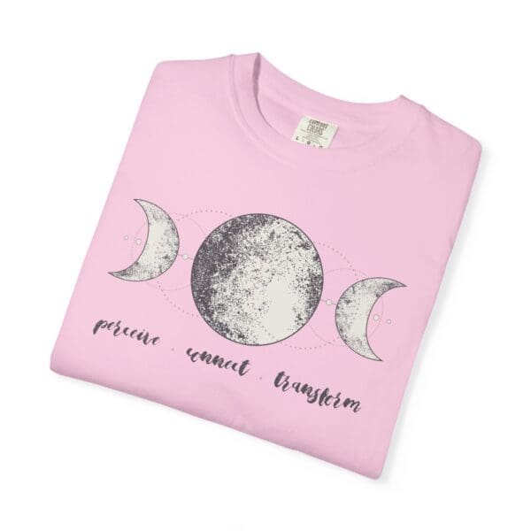 Perceive, Connect, Transform - Moon Phases Heavyweight T-Shirt - Image 17