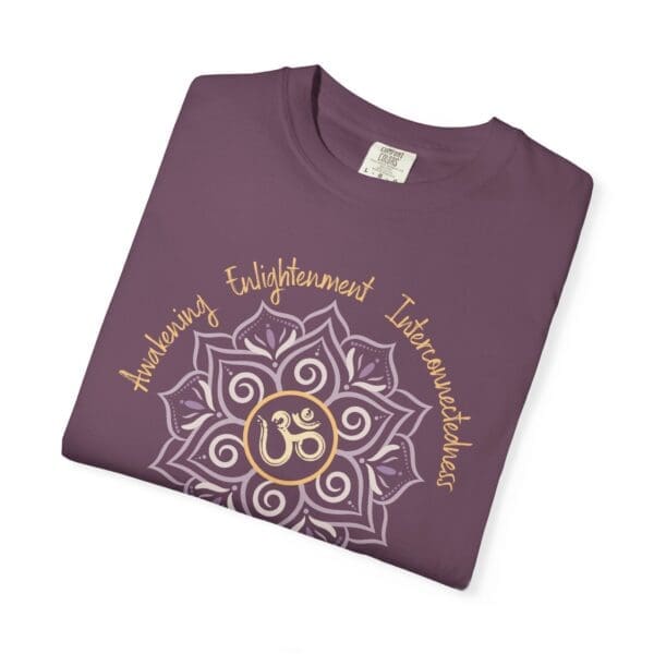Awakening, Enlightenment, Interconnectedness - Om Heavyweight Tee - Image 12