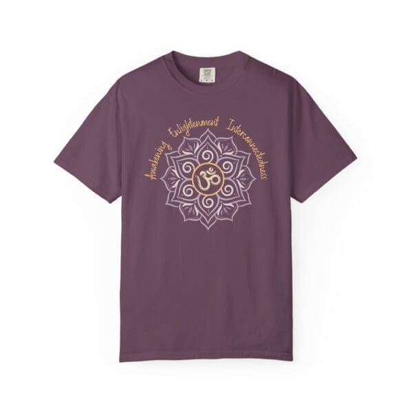 Awakening, Enlightenment, Interconnectedness - Om Heavyweight Tee - Image 11