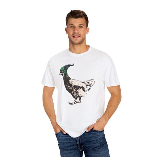 Pixie Chicken Heavyweight T-Shirt - Image 6