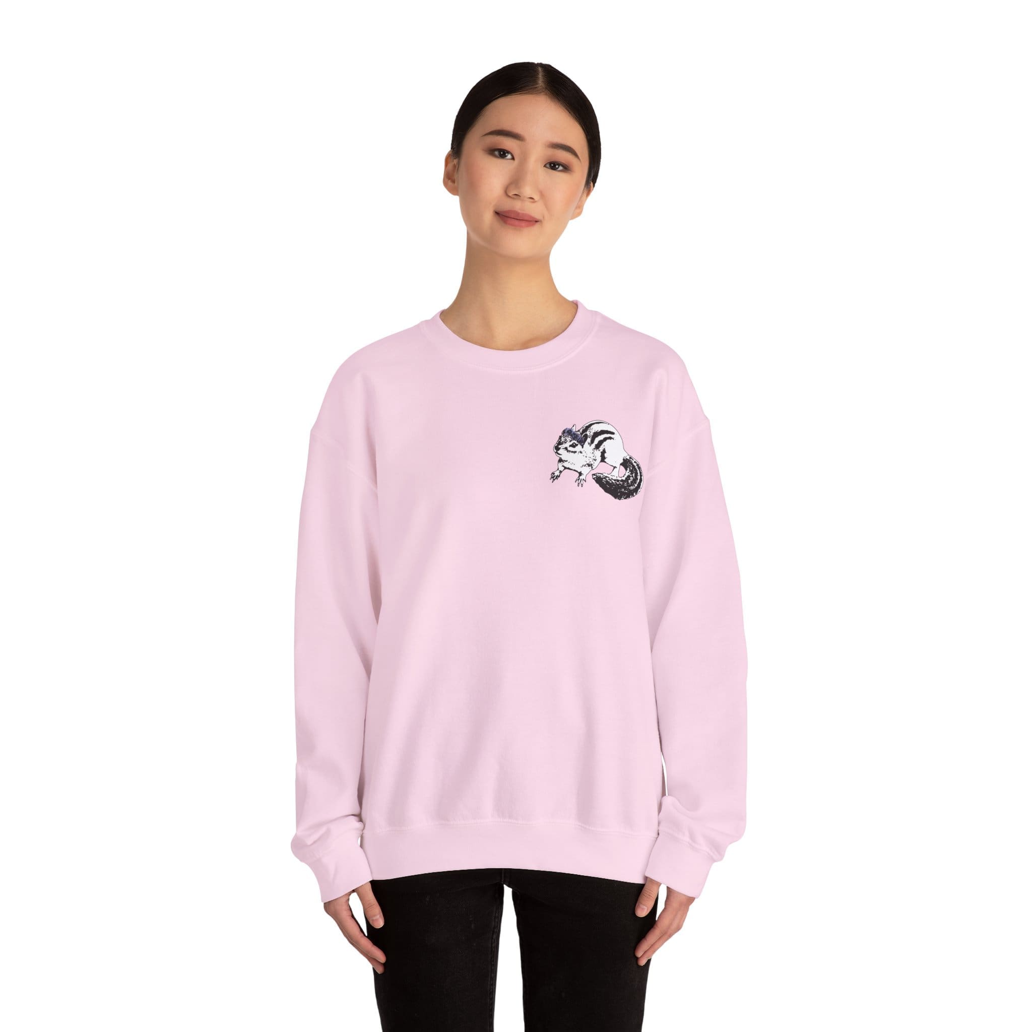 Chipmunk Flower Princess Crewneck Sweatshirt - Image 22