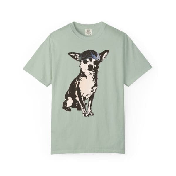 Newsboy Chihuahua Heavyweight T-Shirt - Image 11