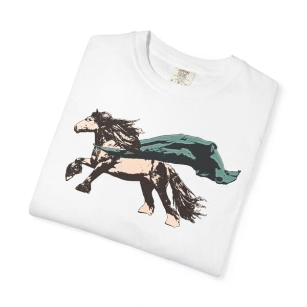 Horse Hero Heavyweight T-Shirt - Image 4