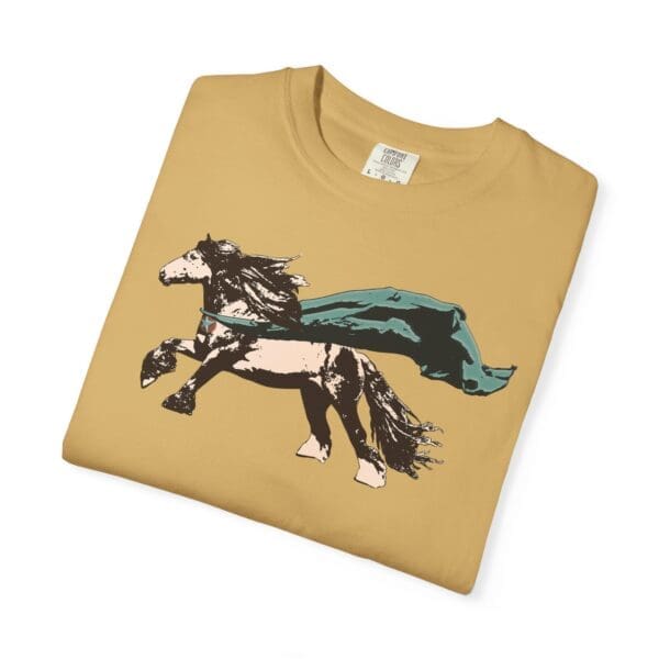 Horse Hero Heavyweight T-Shirt - Image 8