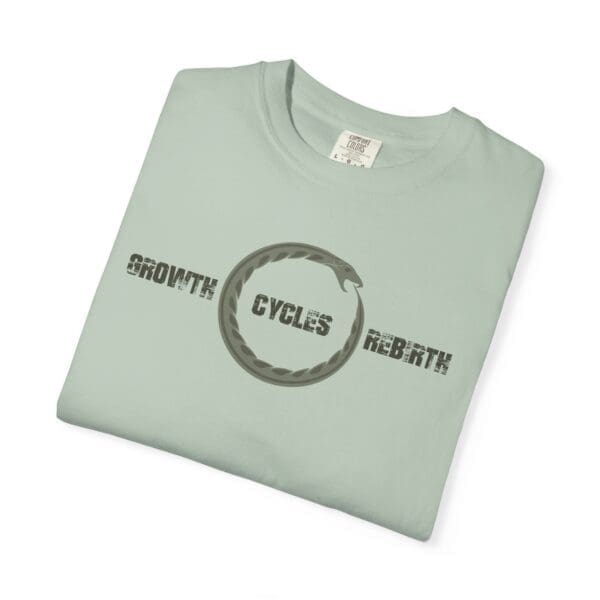 Growth, Cycles, Rebirth - Ouroboros Heavyweight T-Shirt - Image 12