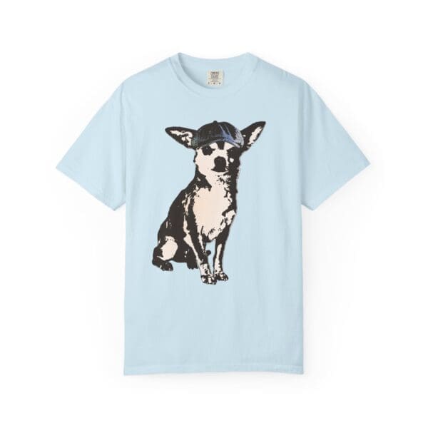 Newsboy Chihuahua Heavyweight T-Shirt - Image 15