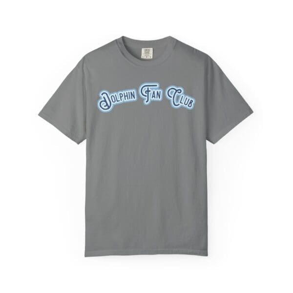 Dolphin Fan Club Heavyweight T-Shirt - Image 8