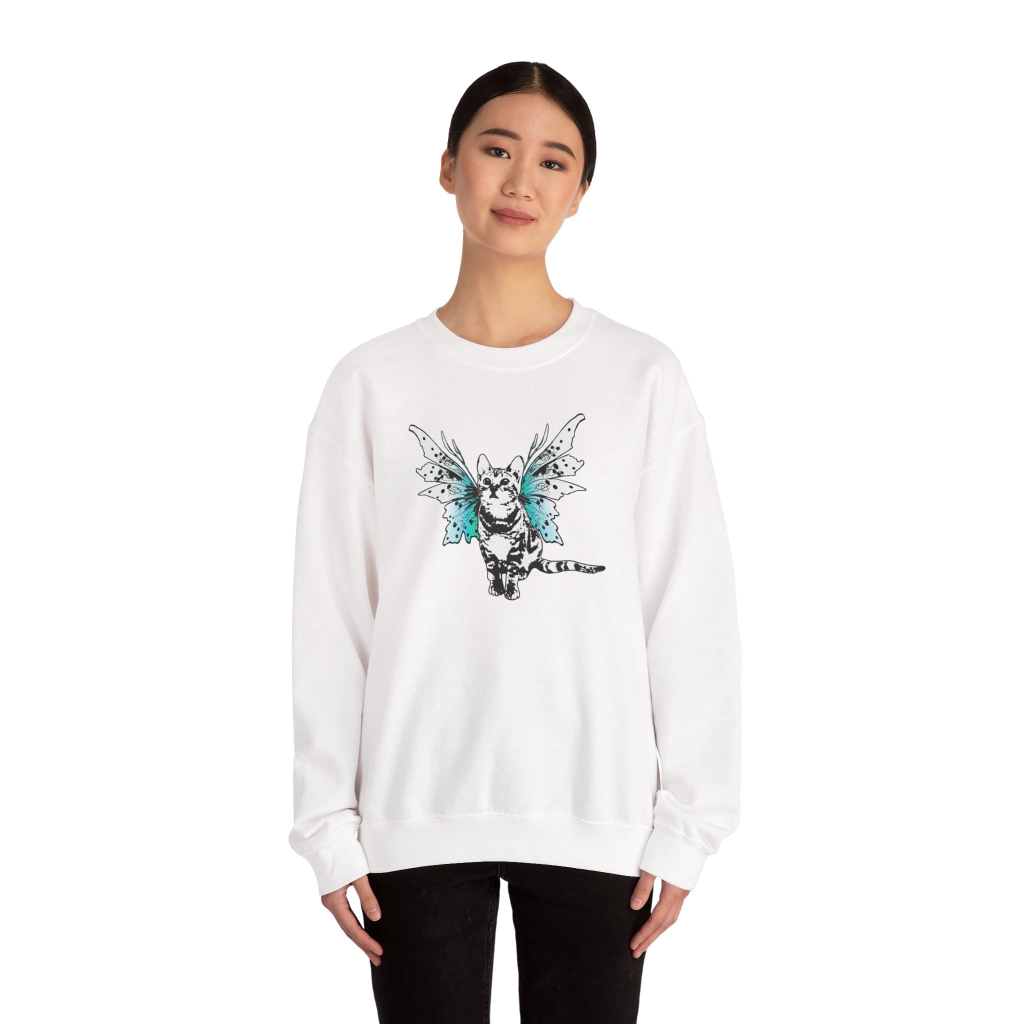 Fairy Kitty Crewneck Sweatshirt - Image 5