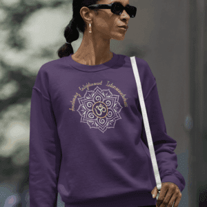 Awakening, Enlightenment, Interconnectedness - Om Sweatshirt