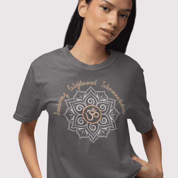 Awakening, Enlightenment, Interconnectedness - Om Heavyweight Tee