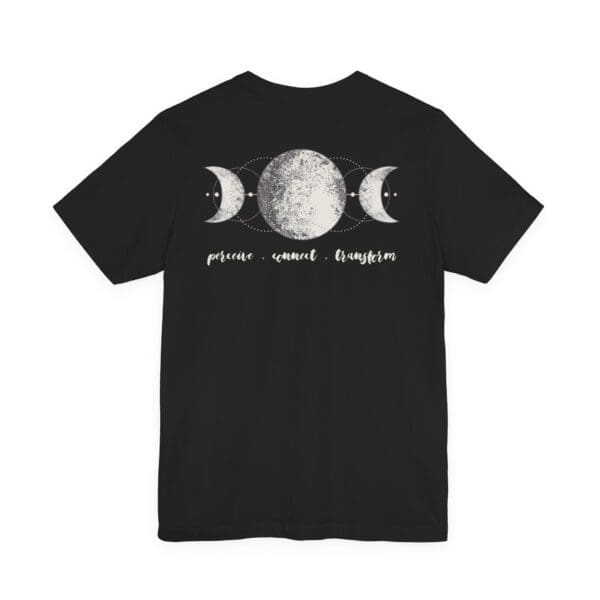 Perceive, Connect, Transform - Moon Phases Lightweight T-Shirt - Image 19