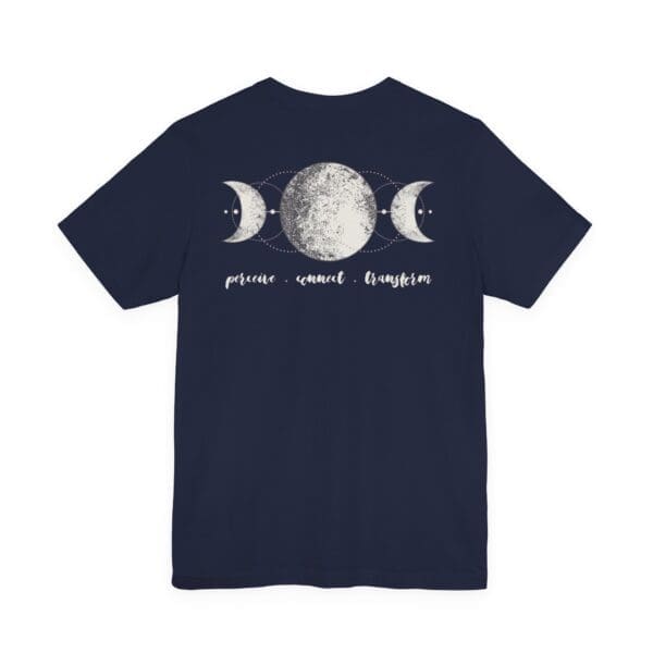 Perceive, Connect, Transform - Moon Phases Lightweight T-Shirt - Image 15