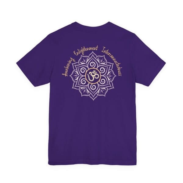 Awakening, Enlightenment, Interconnectedness - Om Lightweight Tee - Image 11
