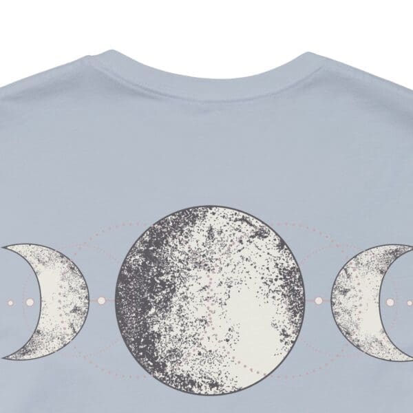 Perceive, Connect, Transform - Moon Phases Lightweight T-Shirt - Image 4