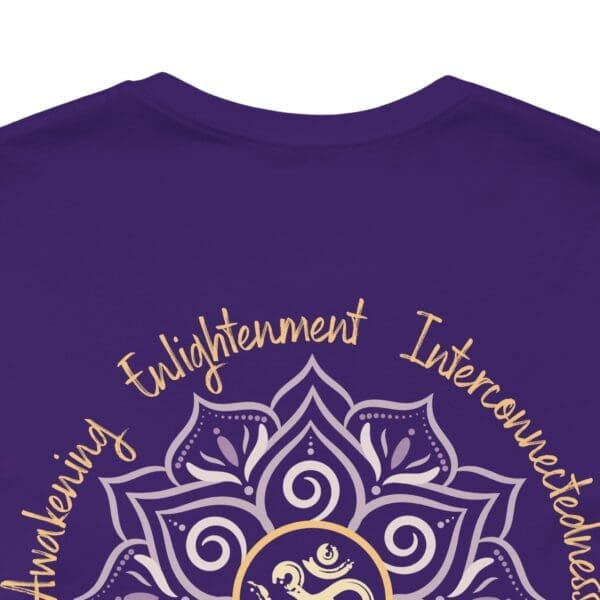 Awakening, Enlightenment, Interconnectedness - Om Lightweight Tee - Image 12
