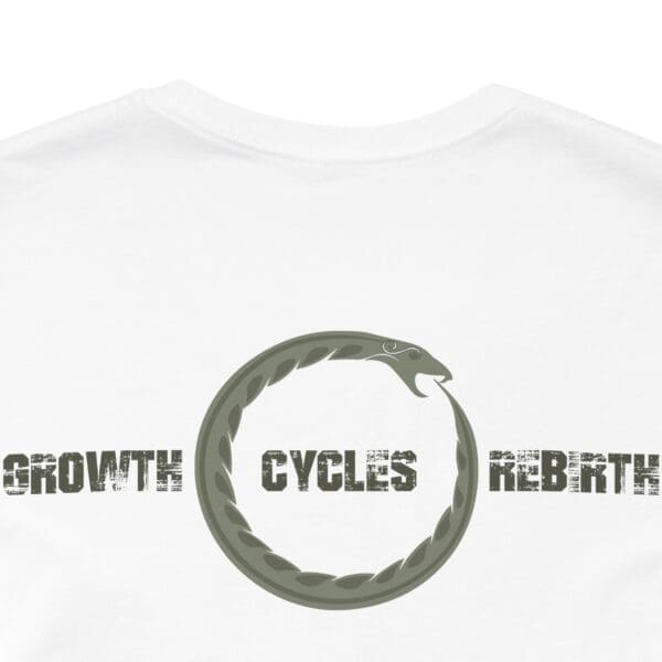 Growth, Cycles, Rebirth - Ouroboros Lightweight T-Shirt - Image 4