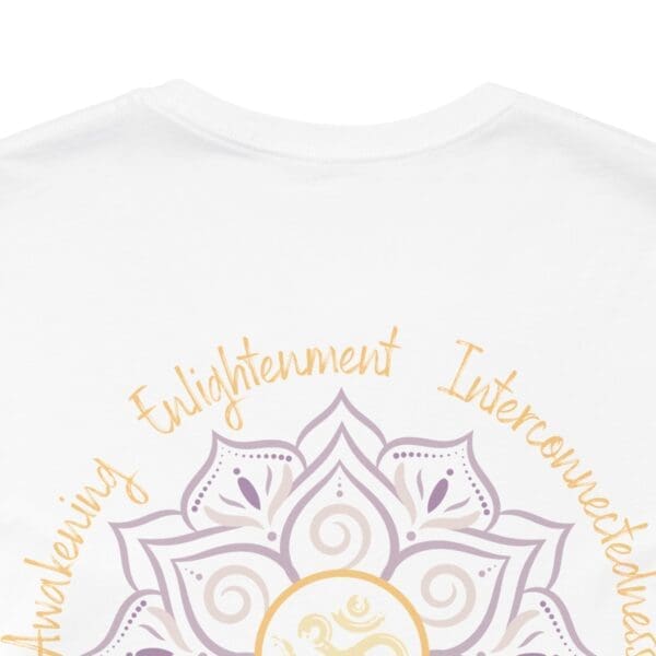 Awakening, Enlightenment, Interconnectedness - Om Lightweight Tee - Image 4