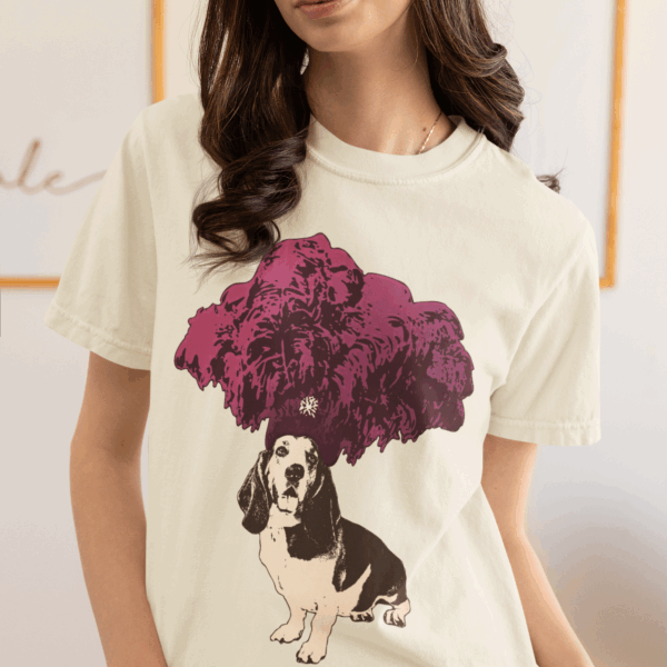 Basset Hound Performer Heavyweight T-Shirt