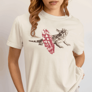 Dancing Horned Lizard Heavyweight T-Shirt
