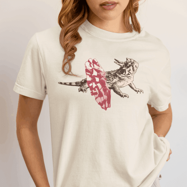 Dancing Horned Lizard Heavyweight T-Shirt