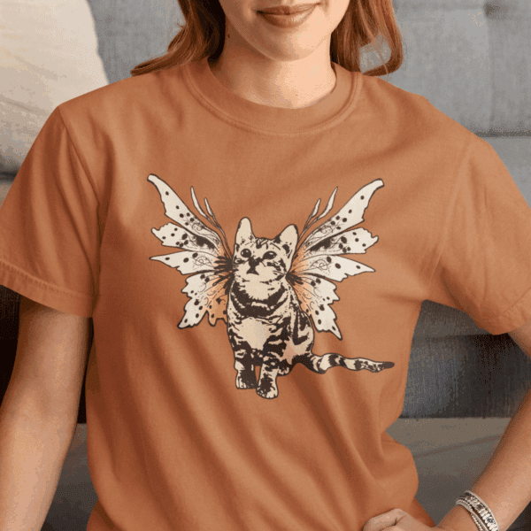 Fairy Kitty Heavyweight T-Shirt