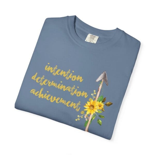 Intention, Determination, Achievement - Up Arrow Heavyweight Tee - Image 17