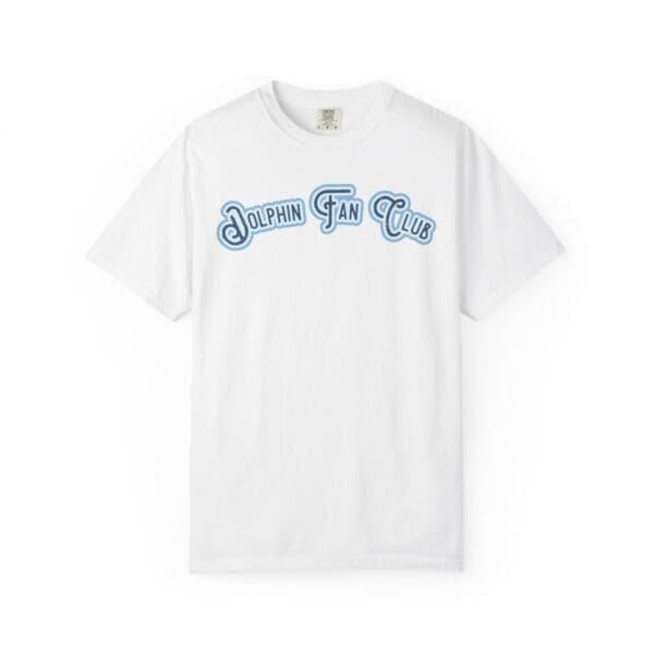 Dolphin Fan Club Heavyweight T-Shirt - Image 3
