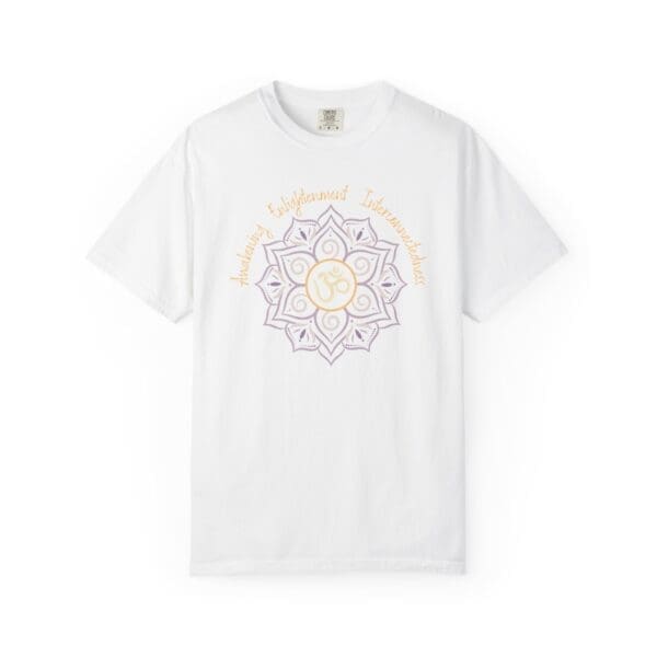 Awakening, Enlightenment, Interconnectedness - Om Heavyweight Tee - Image 3