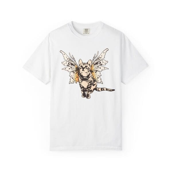 Fairy Kitty Heavyweight T-Shirt - Image 3