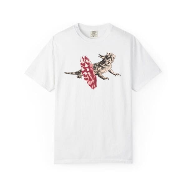Dancing Horned Lizard Heavyweight T-Shirt - Image 3