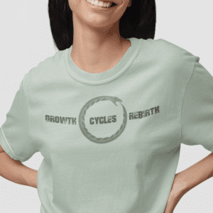 Growth, Cycles, Rebirth - Ouroboros Heavyweight T-Shirt